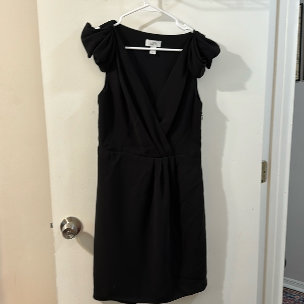 Ann Taylor Loft Black Cocktail Dress